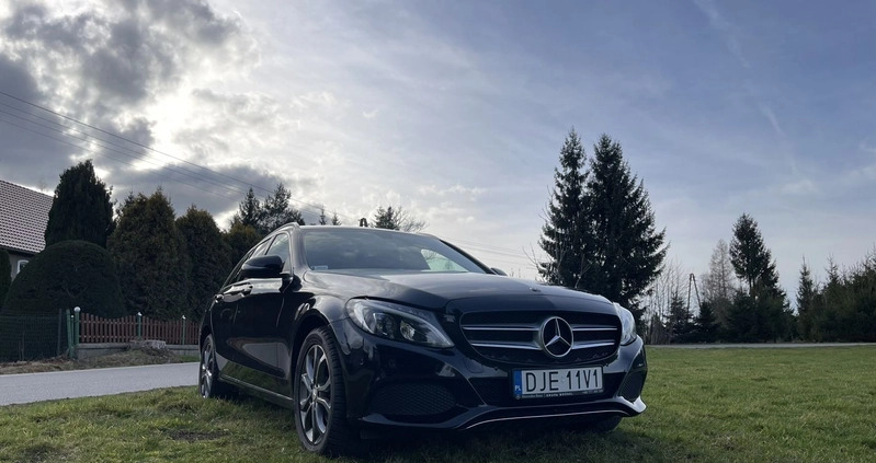 Mercedes-Benz Klasa C cena 96000 przebieg: 106400, rok produkcji 2016 z Góra małe 137